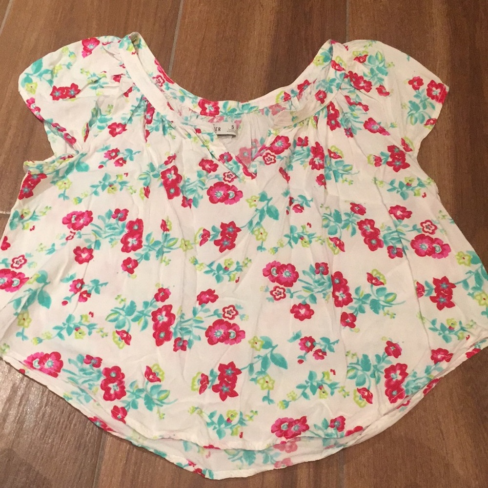 Floral Hollister blouse